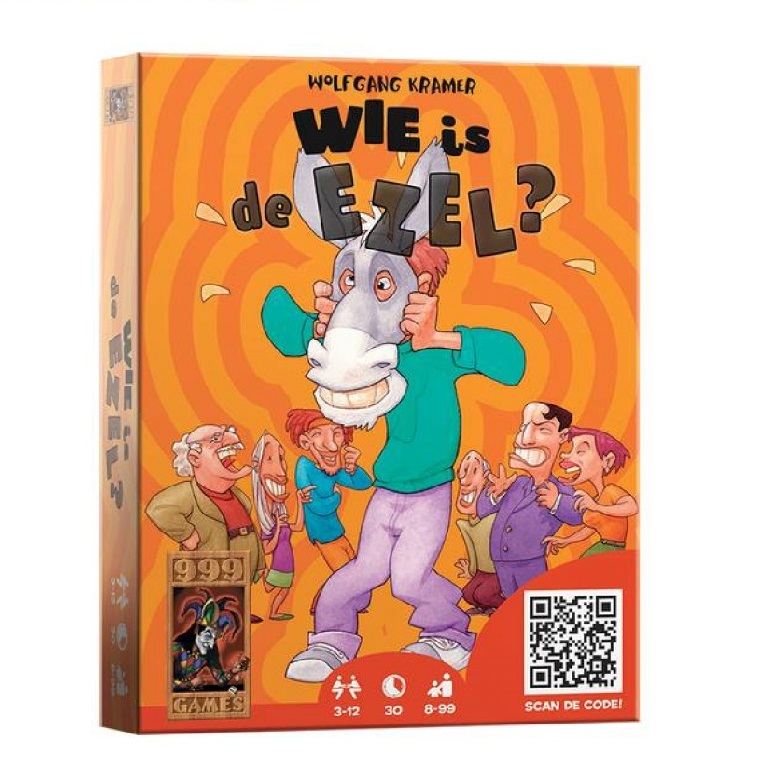 Barry japon schaamte Wie is de ezel? | Queen of Games Oostende - de beste, leukste bordspellen  en kaartspellen kopen aan een eerlijke goedkope prijs.