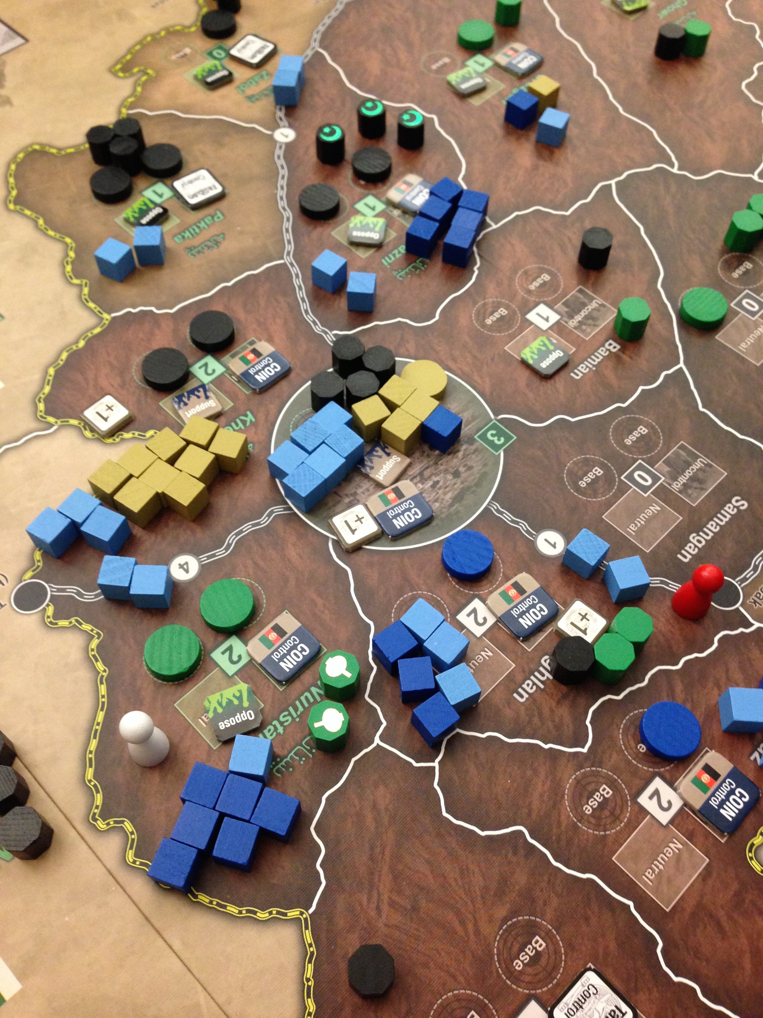 a distant plain board game