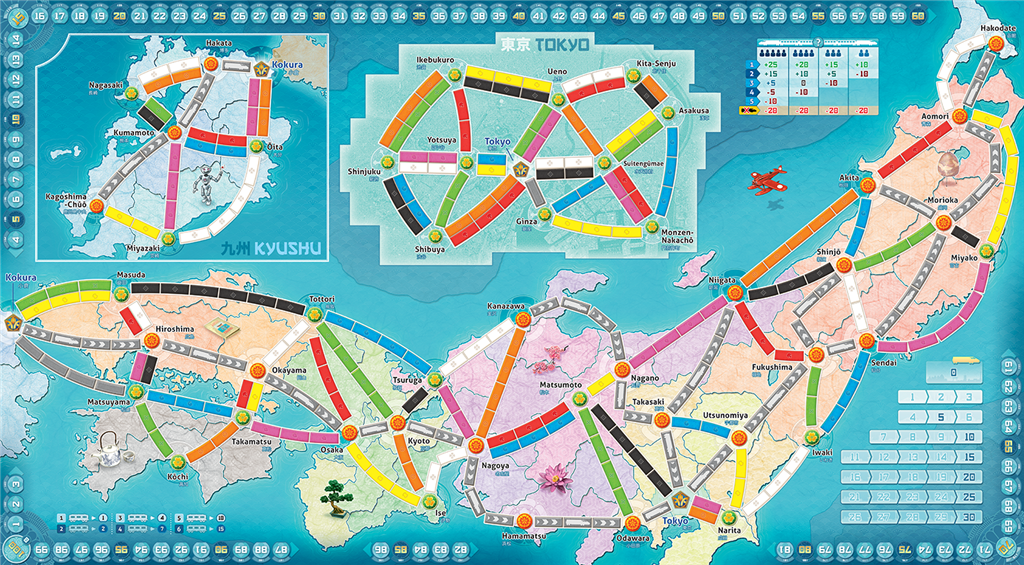 Voorlopige naam navigatie herder Ticket to Ride Japan/Italy | Queen of Games Oostende - de beste, leukste  bordspellen en kaartspellen kopen aan een eerlijke goedkope prijs.