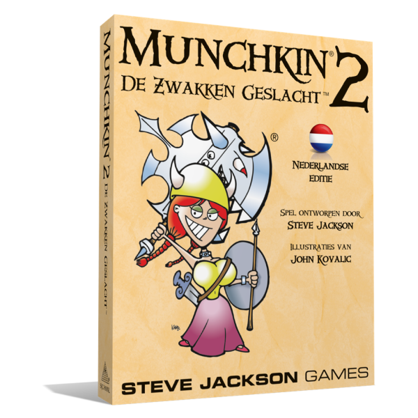 Halloween Beschrijven Vermenigvuldiging Munchkin 2 De Zwakken Geslacht NL | Queen of Games Oostende - de beste,  leukste bordspellen en kaartspellen kopen aan een eerlijke goedkope prijs.